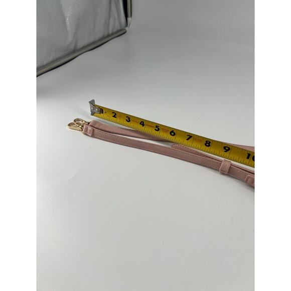 Urban Expressions Pink Vegan Leather Crossbody W/ Gold Toned Hardware Bag - Picture 10 of 12